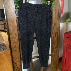 Sundry Snake Print Joggers - Part of set
